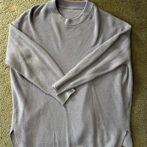 lululemon Women’s Oversized Merino Wool Light Lavender Crewneck Sweater